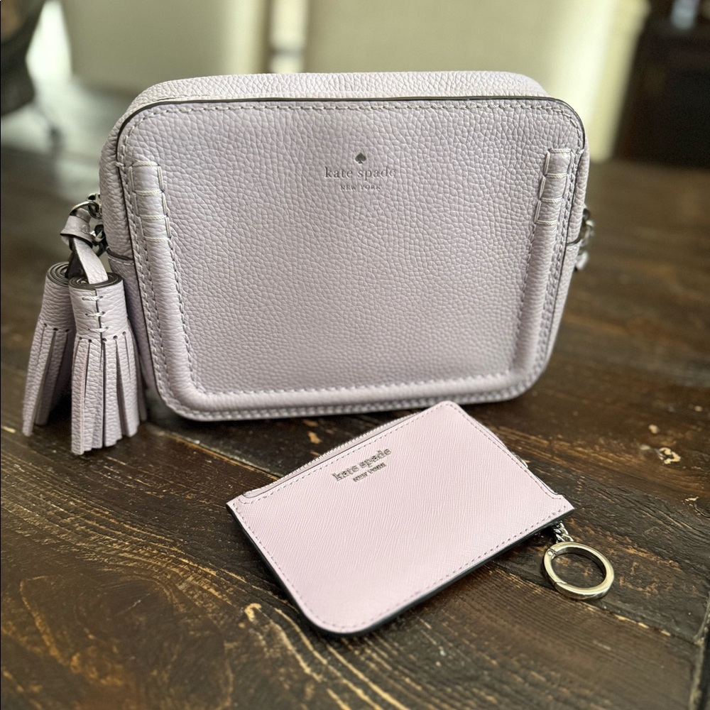 Kate Spade Periwinkle Crossbody and Wallet